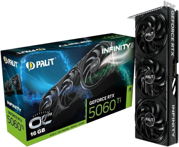 GIGABYTE GeForce RTX 5060 Ti WINDFORCE MAX OC 16G NVIDIA 16 GB GDDR7