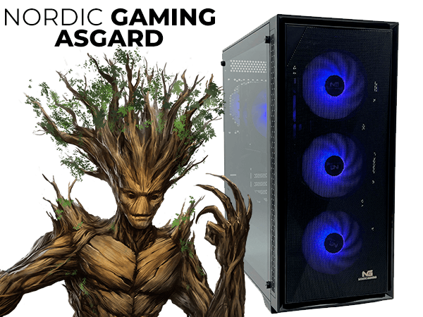 Direct Computer Supplies Nordic Gaming Asgard Yggdrasil V8 Gaming PC | i5 16GB RTX 5060 1TB