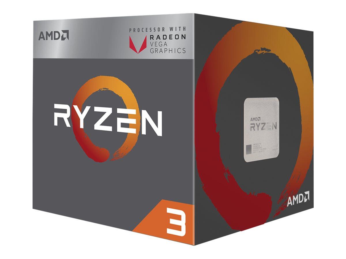 AMD Ryzen 3 3200G 3,6 GHz 4 kärnor AM4 PIB - med kylare