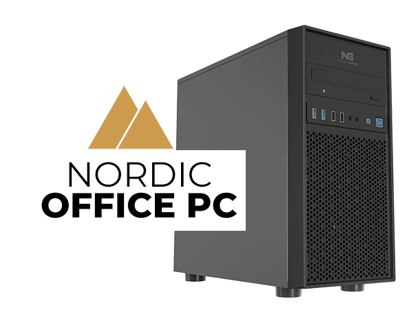 Direct Computer Supplies Nordic Gaming Asgard Balder V2 Gaming PC | Ryzen 5 8GB Radeon740M 500GB