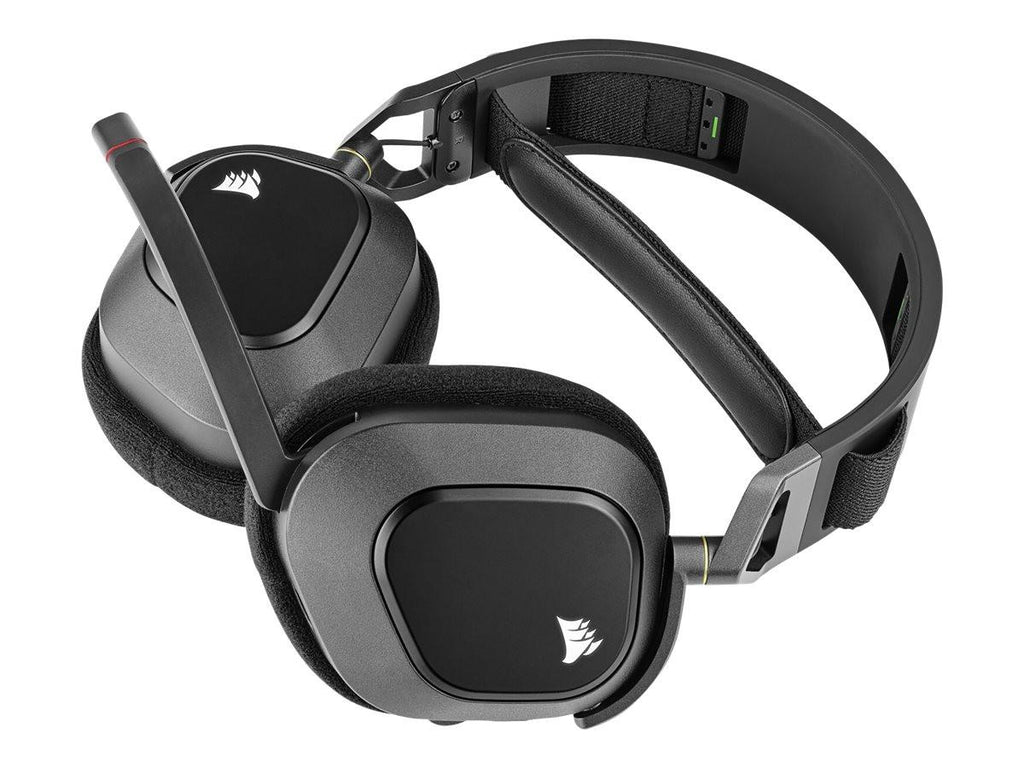 Corsair Gaming HS80 RGB Trådlös Hörlurar Svart