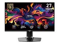 MSI MAG 271QPXDE QD-OLED E2 flat PC monitors 67.3 cm (26.5") 2560 x 1440 pixels Wide Quad HD Black